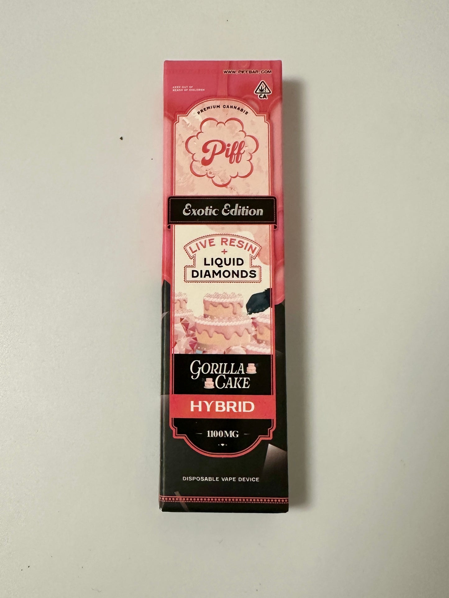 PIFF 1G Exotic Disposable