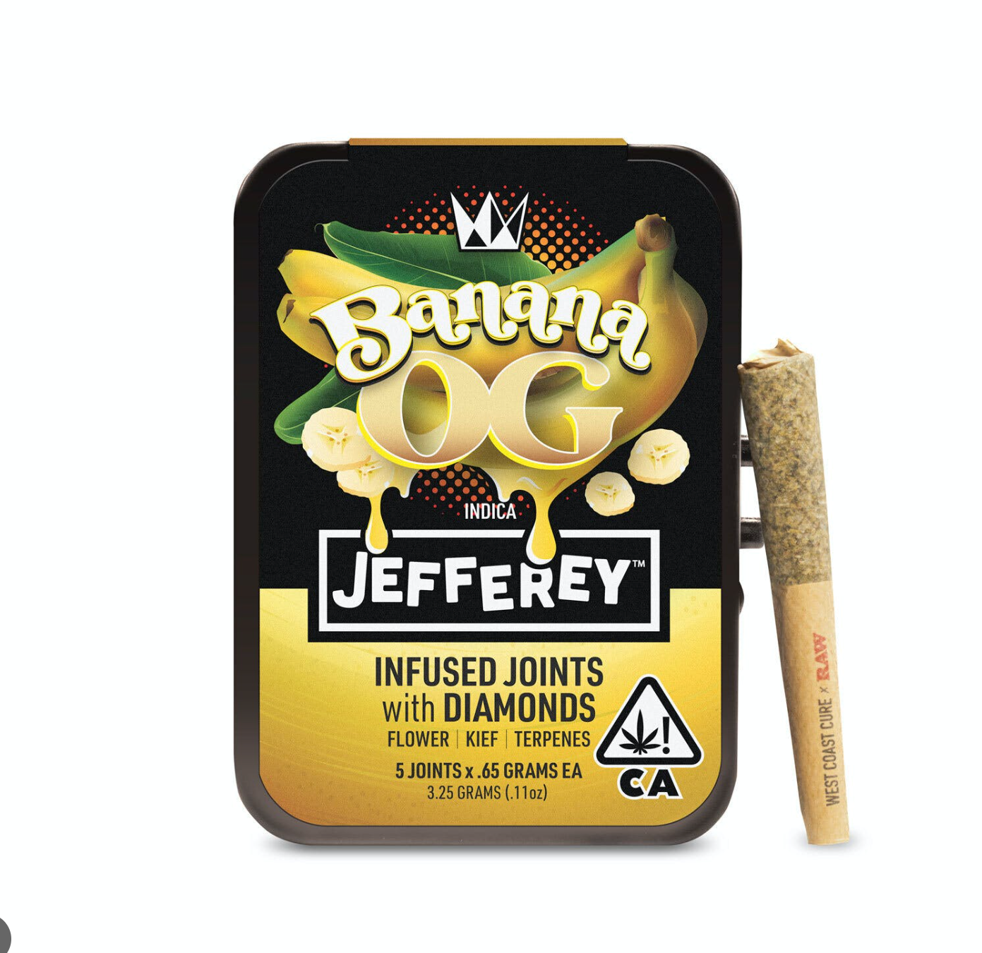 Jefferey Diamond Infused Pre-Roll 5 Pack
