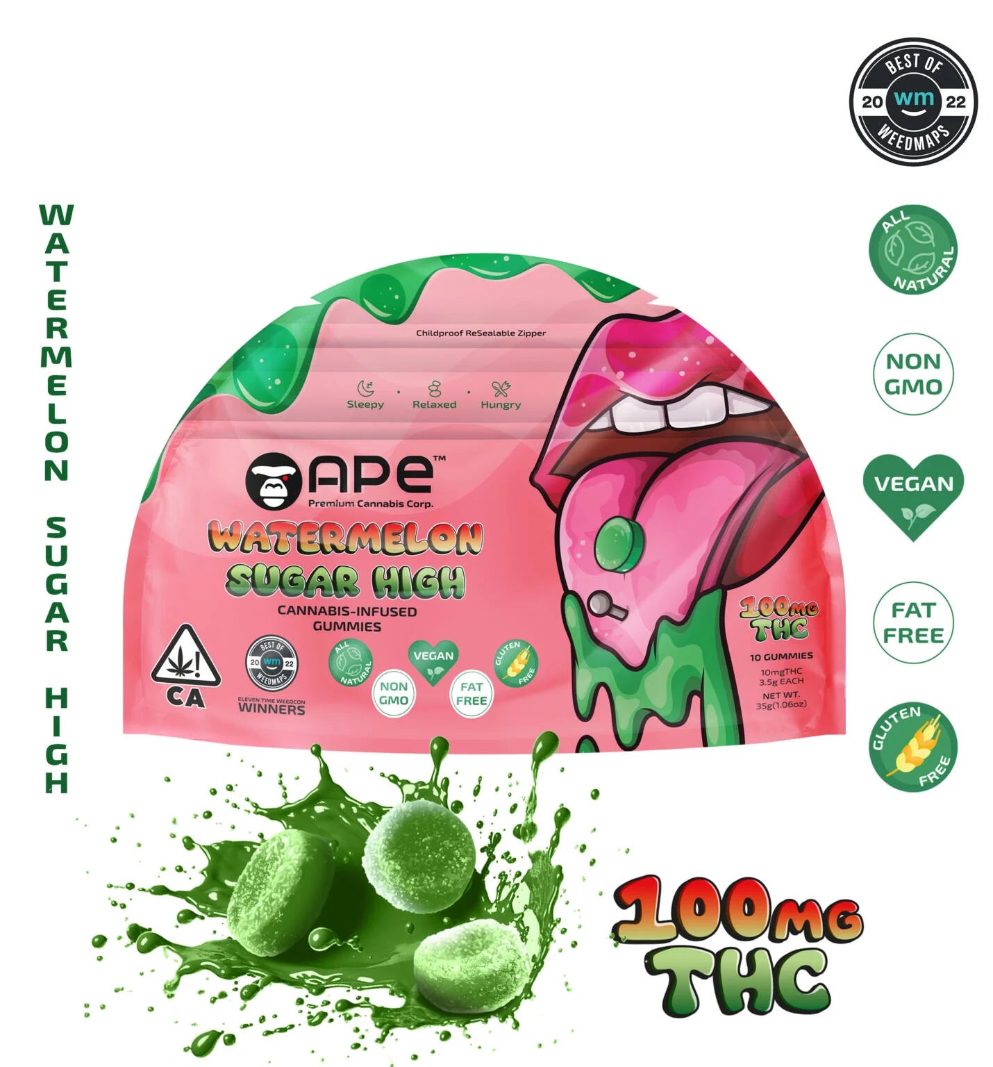 APE Cannabis-THC Infused Gummies