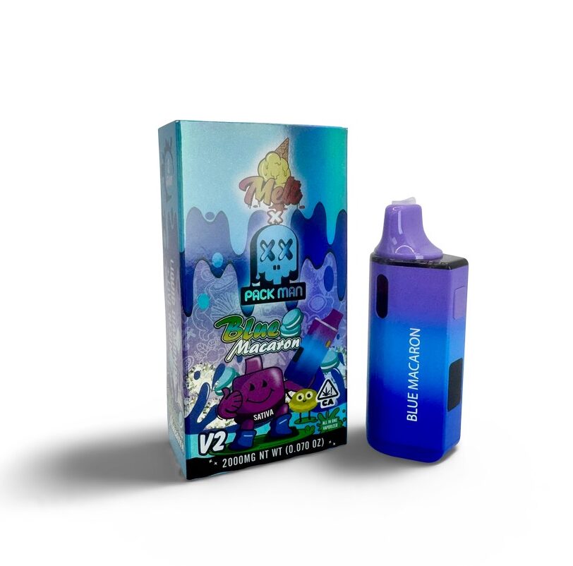 Packman x Melt Liquid Diamonds Live Resin Carts – 2G Premium Disposable