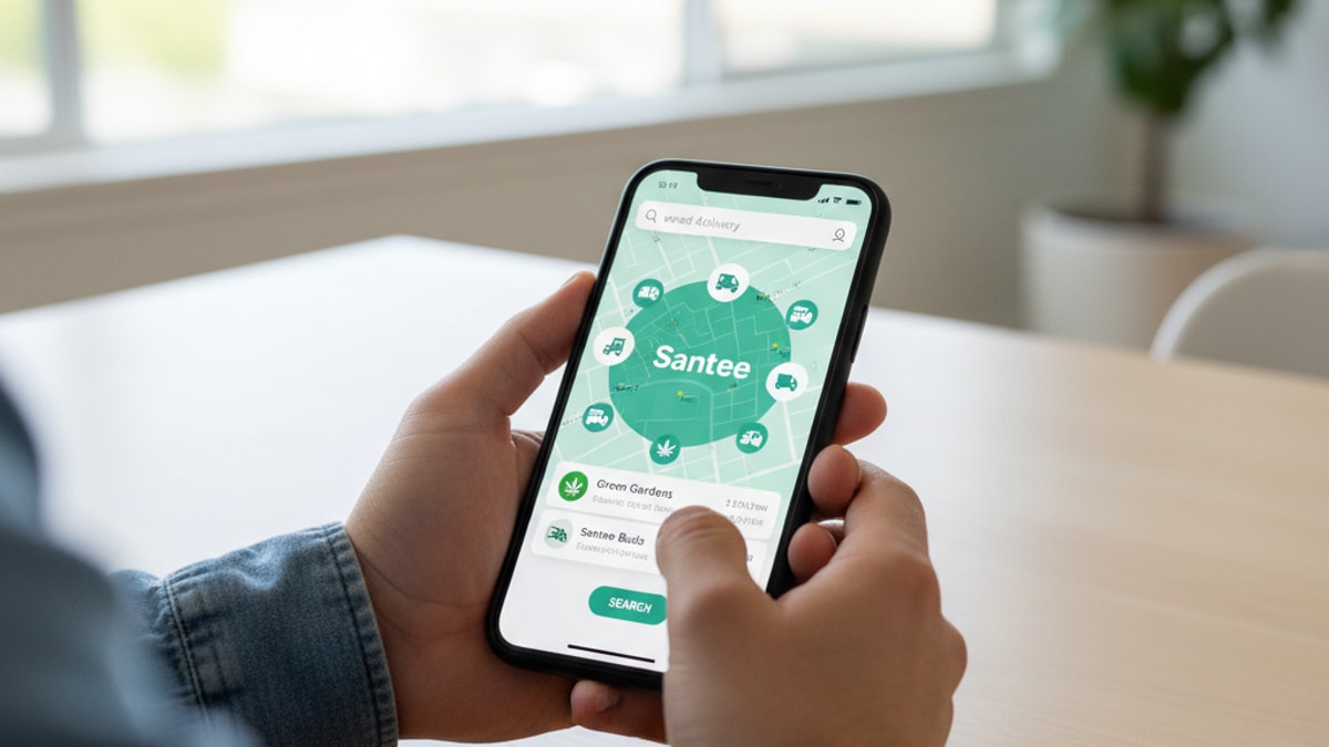 How to Find Weed Delivery in Santee? (Licensed Options)