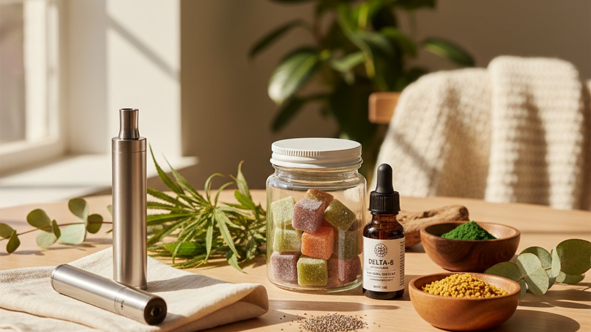What Is Delta-8 THC? (Legality, Effects & Safety)