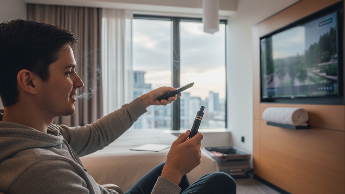How to Smoke Weed in a Hotel Room? (Discreet Methods)