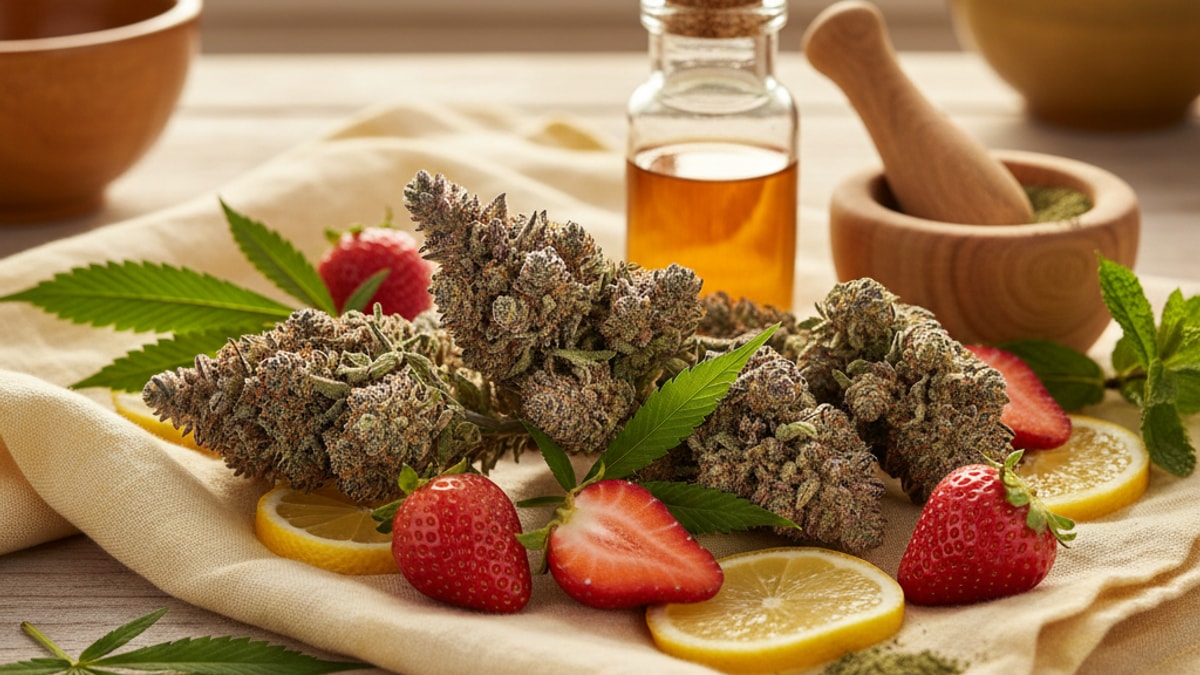 Strawberry Lemonade Strain — Effects, Flavor & Potency