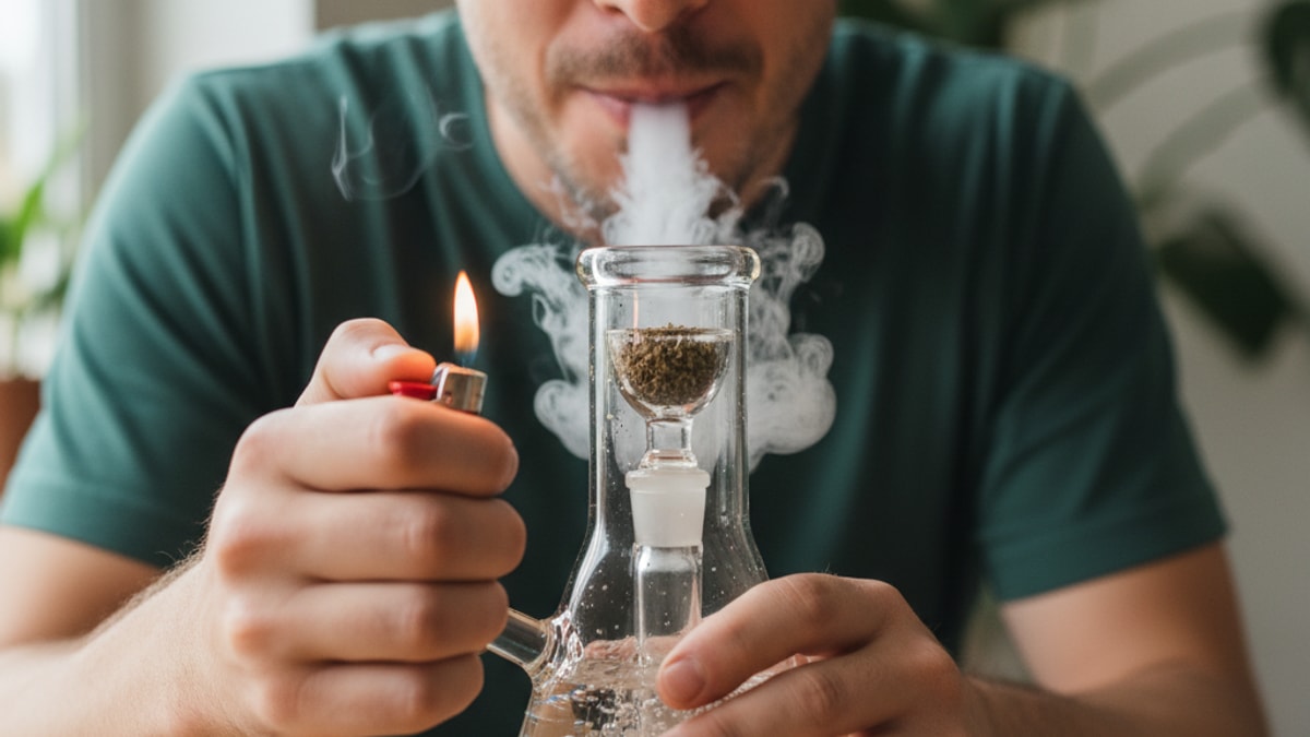How to Hit a Bong for Beginners — First-Time Technique