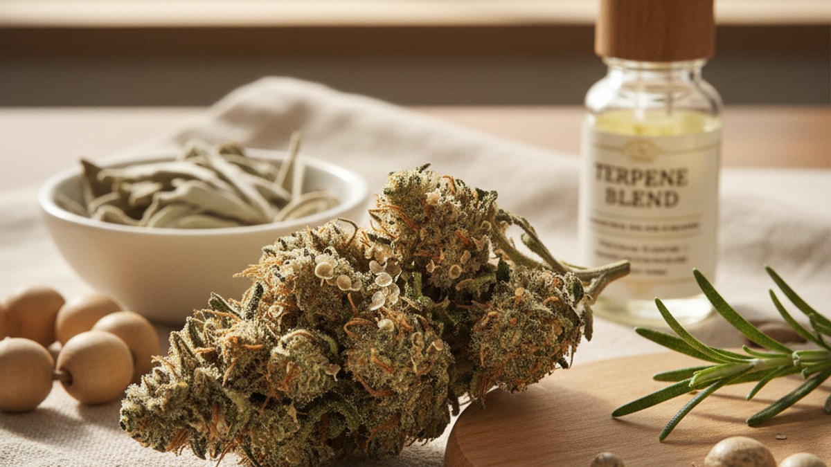 White Widow Terpene Profile — Myrcene, Caryophyllene & More