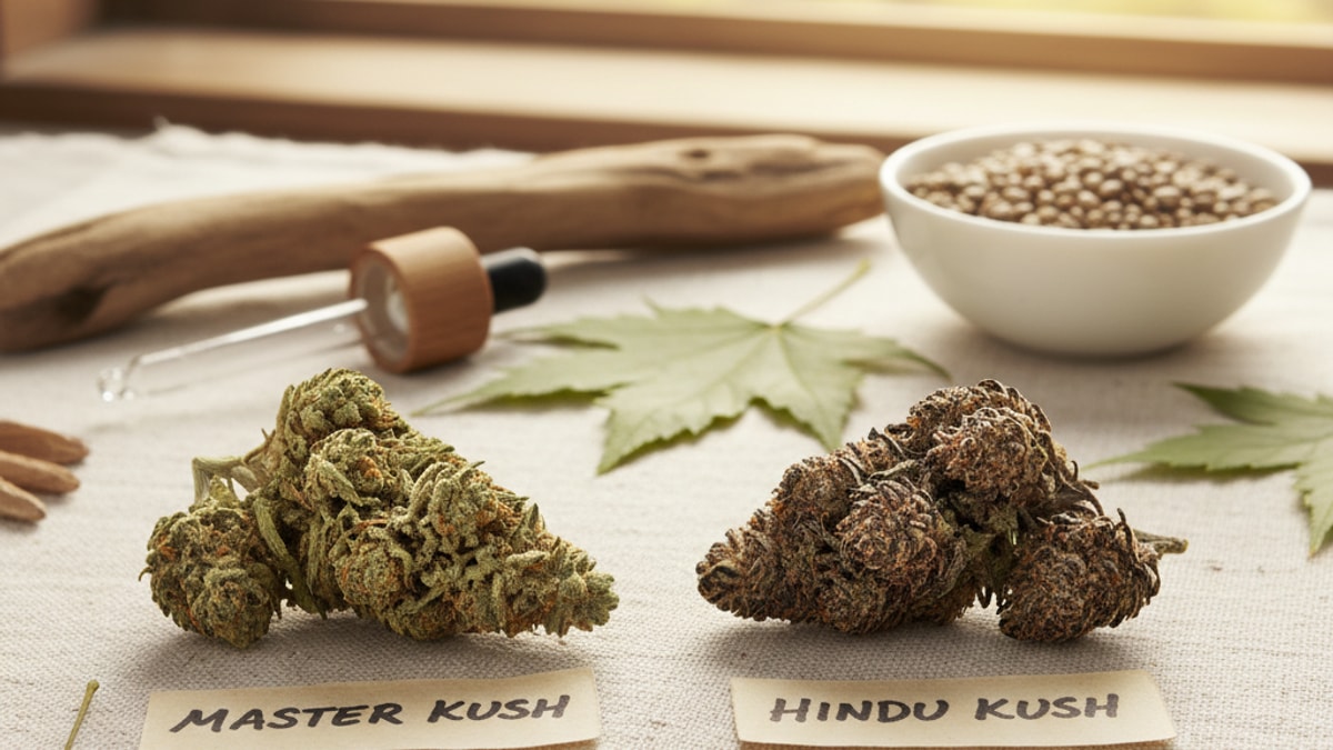 Master Kush vs Hindu Kush — Lineage, Effects & Differences