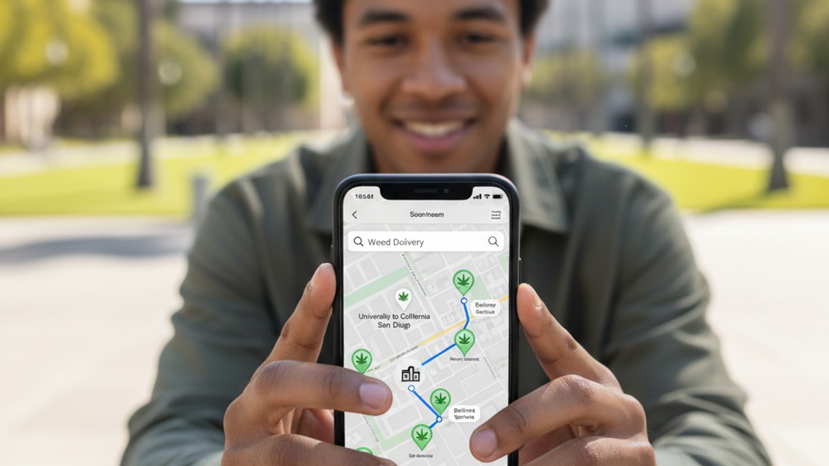 How to Find Weed Delivery in UCSD? (Campus Area Guide)