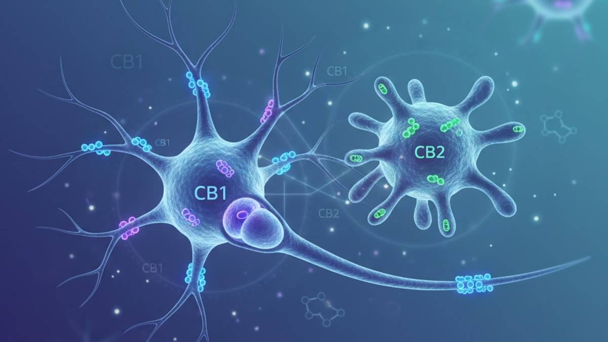 CB1 vs CB2 Receptors — Key Differences Explained - SeaweedDelivery