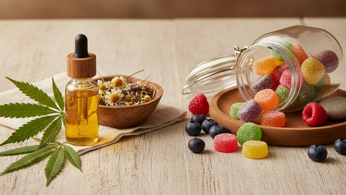 CBD Tinctures vs Gummies — Effects, Speed & Use Cases