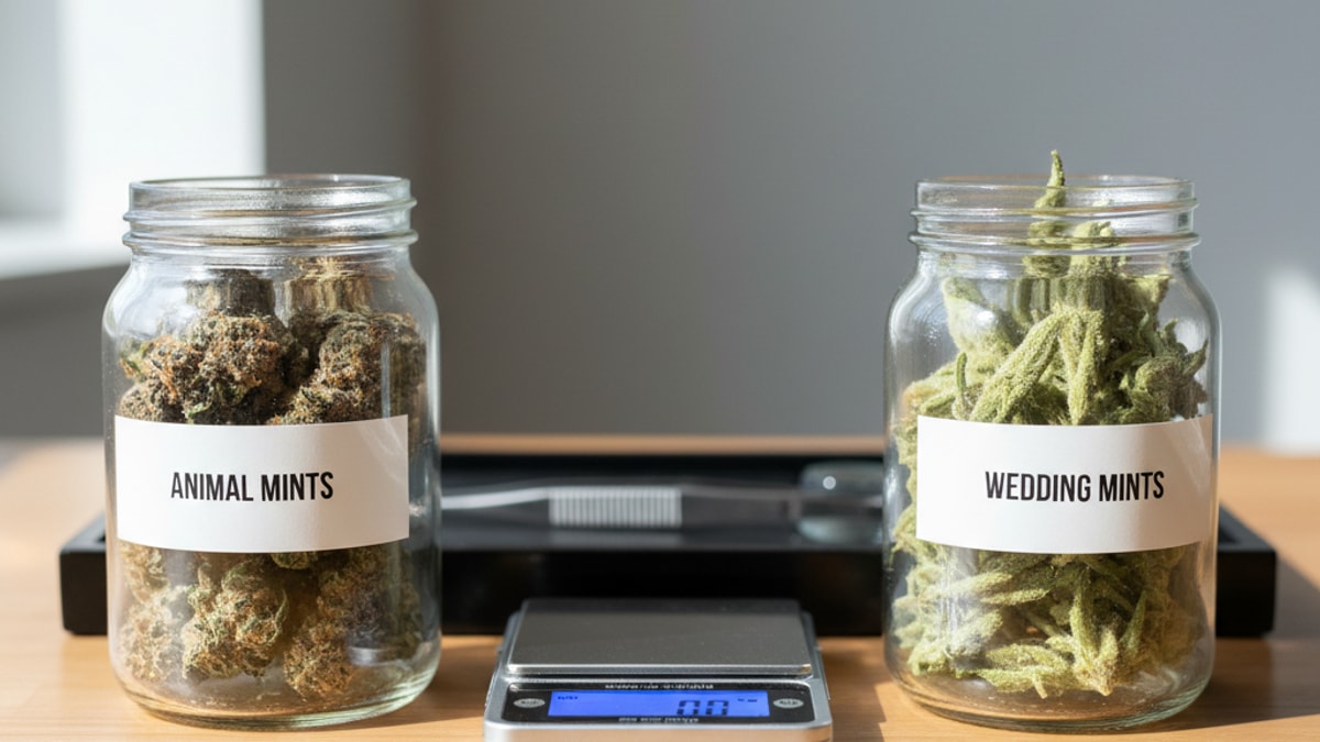 Animal Mints vs Wedding Mints — Strain Comparison Guide