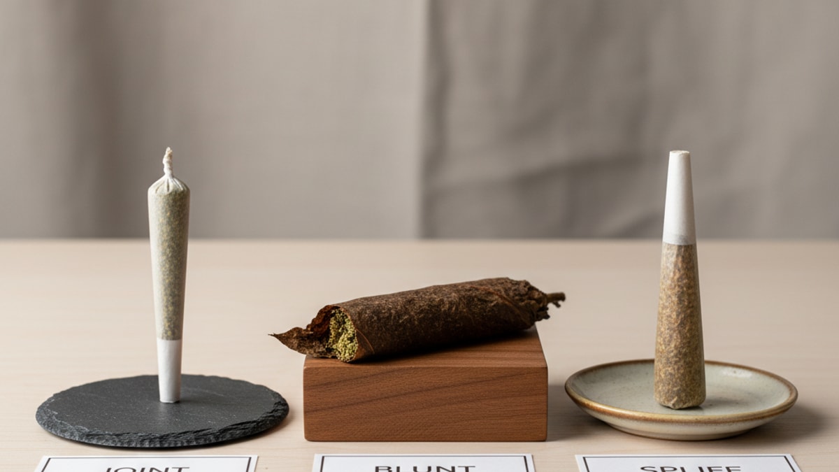Joints vs Blunts vs Spliffs — What Actually Matters
