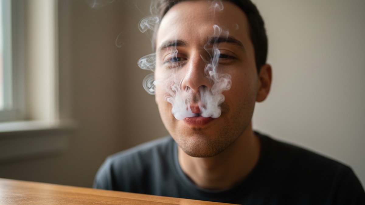How to French Inhale Cannabis? (Technique Breakdown)