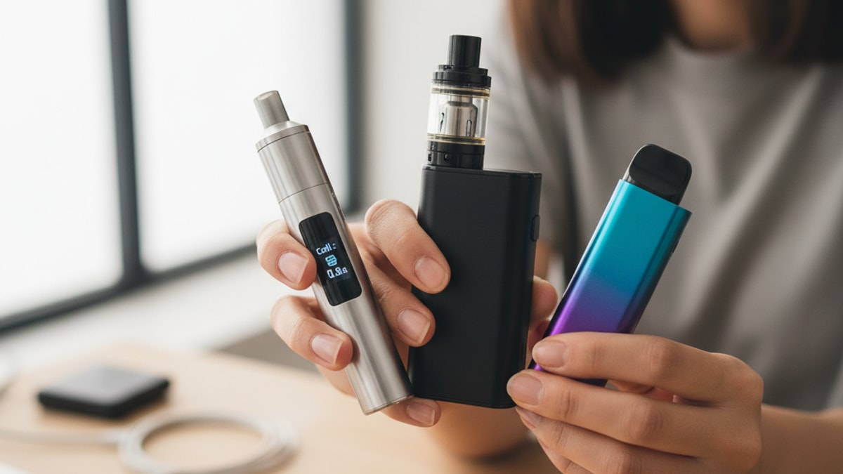 How to Choose Your First Vape Pen? (Beginner's Framework)
