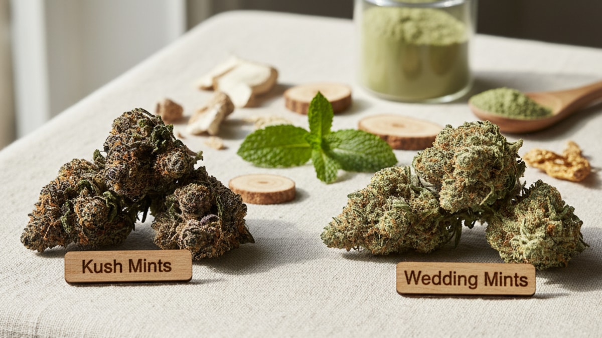 Kush Mints vs Wedding Mints — Flavor & Effects Compared - SeaweedDelivery