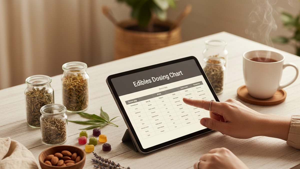 Edibles Dosing Chart — Find Your Safe Starting Dose