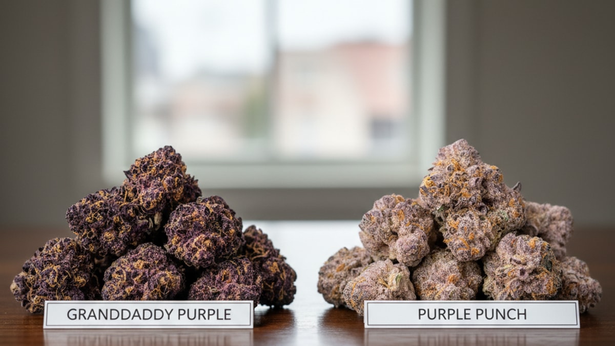 Granddaddy Purple vs Purple Punch — Indica Face-Off