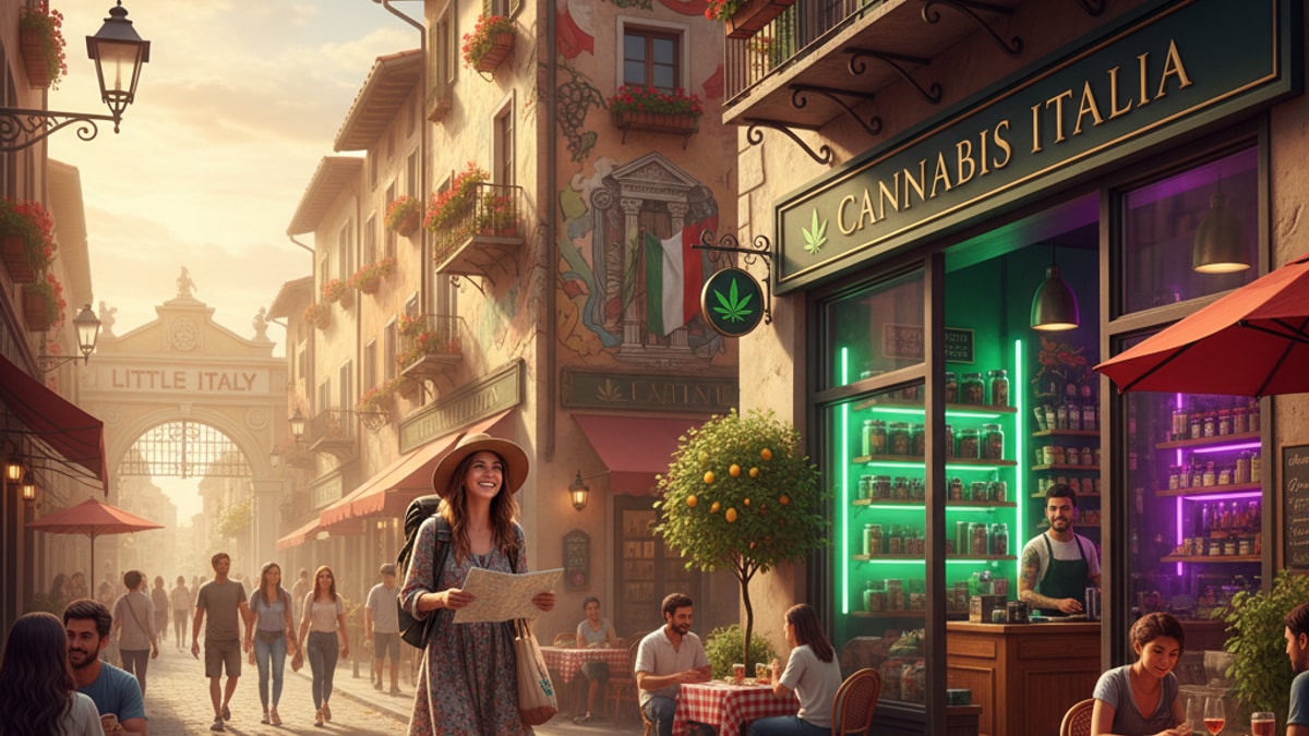 Cannabis Tourism in Little Italy — Where to Go & What to