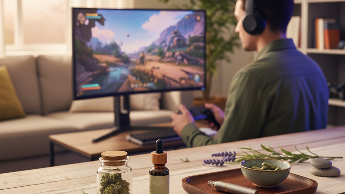 Best Weed Strains for Gaming — Focus & Immersion Guide