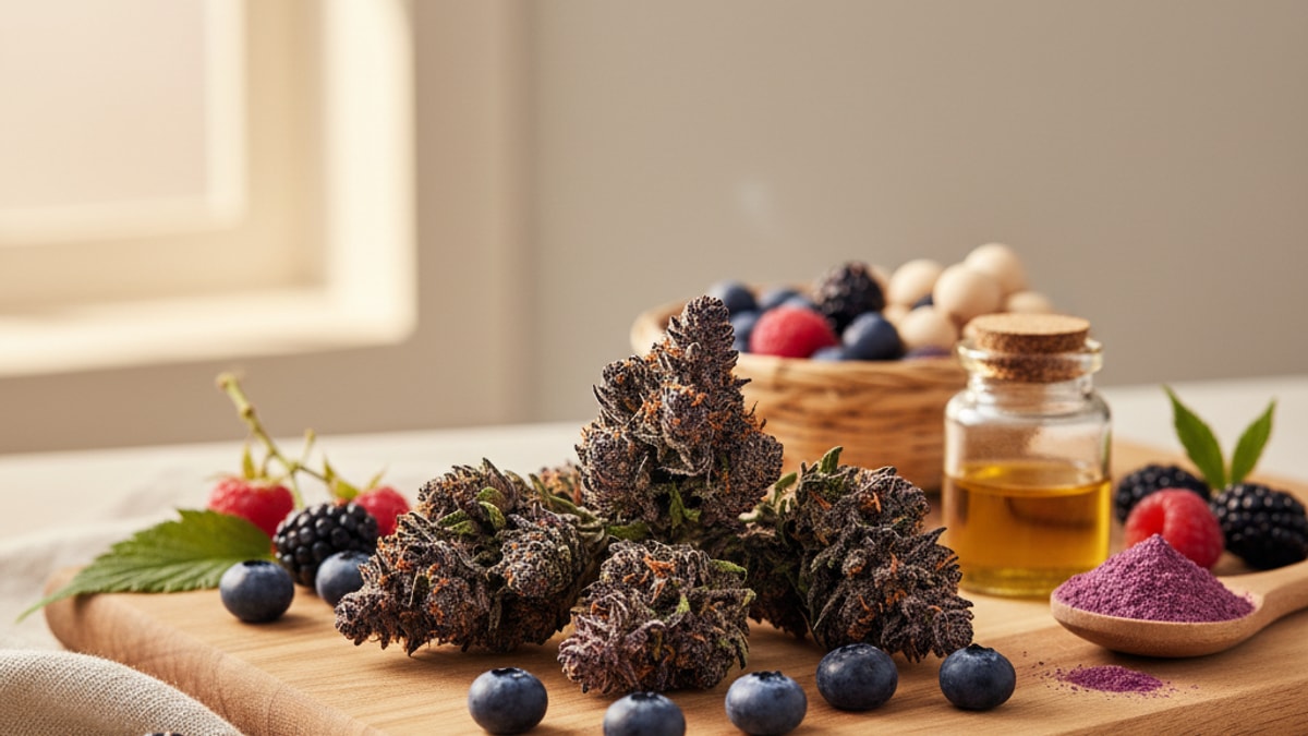 Berry OG Strain — Effects, Terpenes & Delivery Options