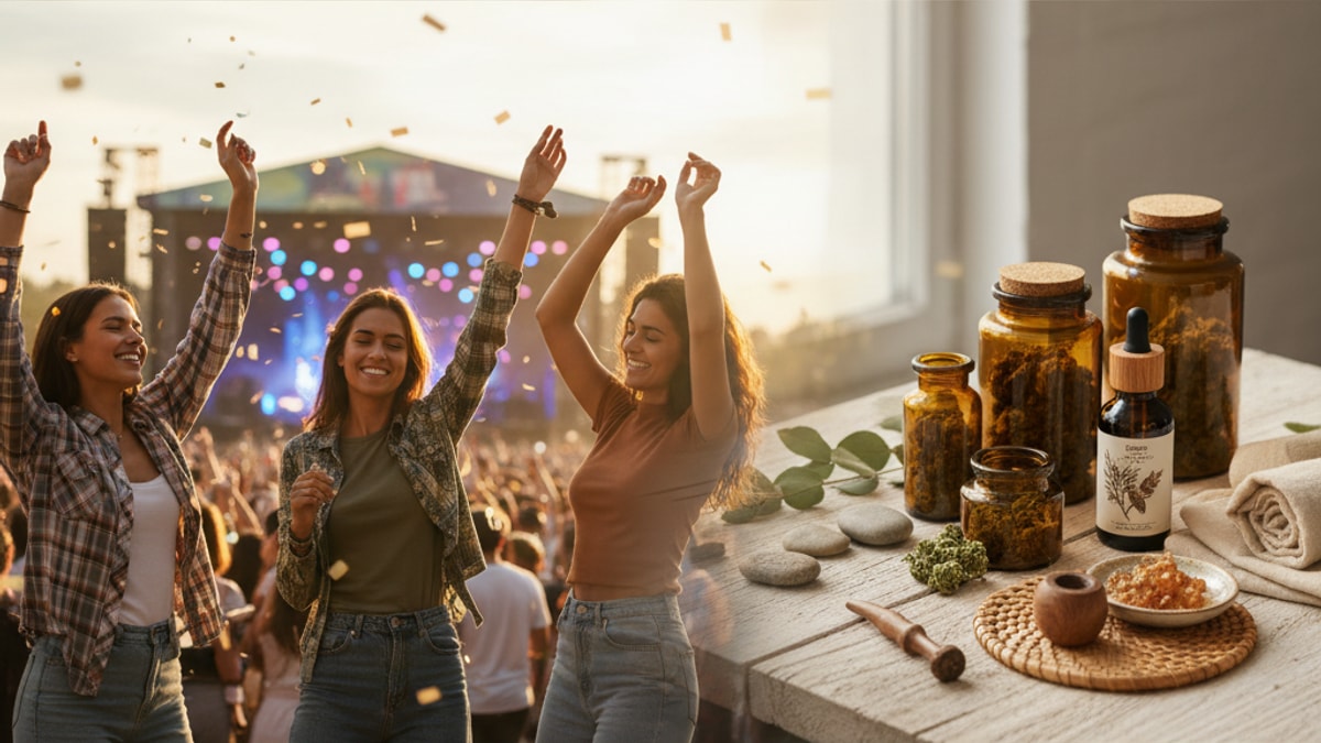 Best Weed Strains for Concerts — Energy & Calm Combined