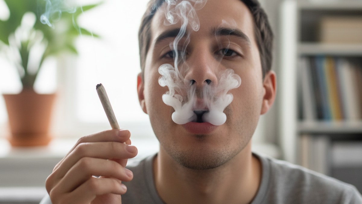 How to French Inhale Cannabis? (Technique Guide) - SeaweedDelivery