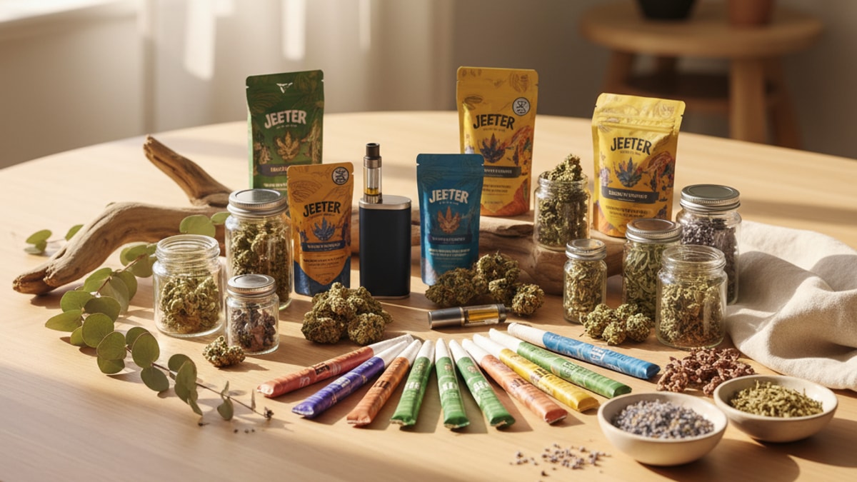 Jeeter Strain Lineup Explained — Product Types & Effects