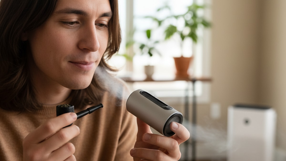 How to Smoke Weed Indoors Without Setting Off Smoke Alarms?