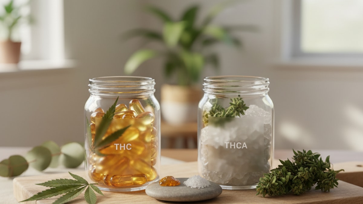 THC vs THCA Explained — What's the Real Difference?