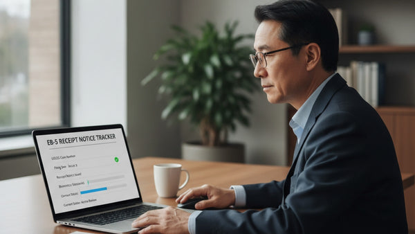 EB-5 Receipt Notice Tracking — Monitor USCIS Case Status