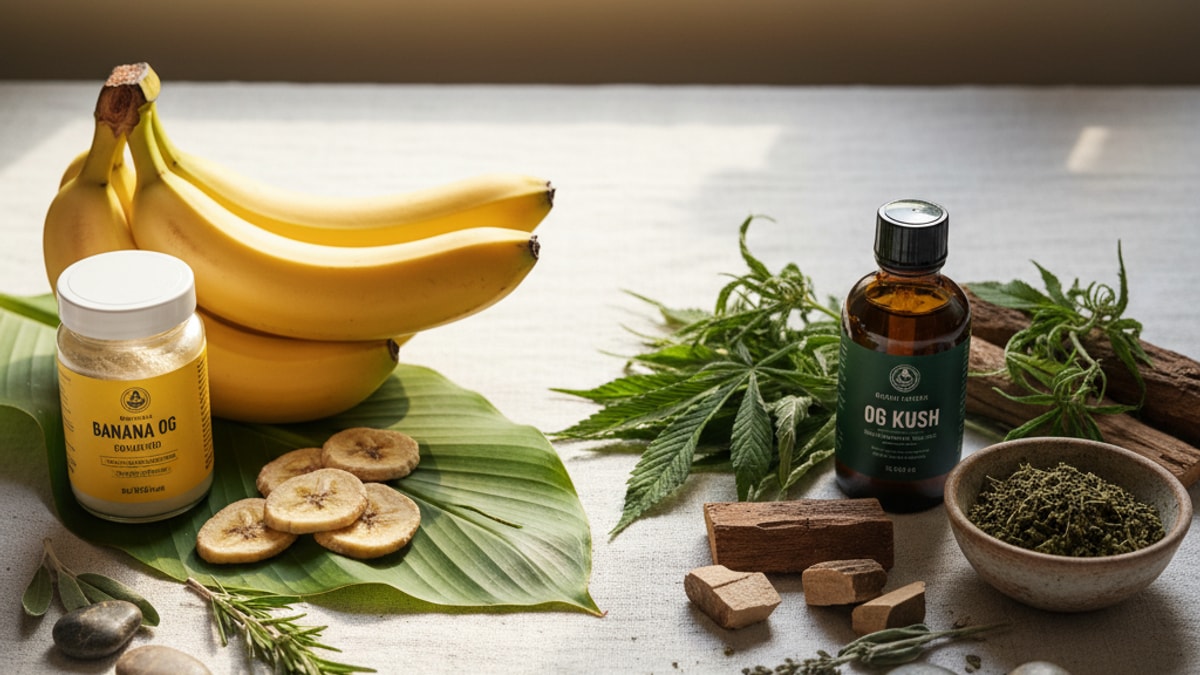 Banana OG vs OG Kush — Flavor, Effects & Best Uses