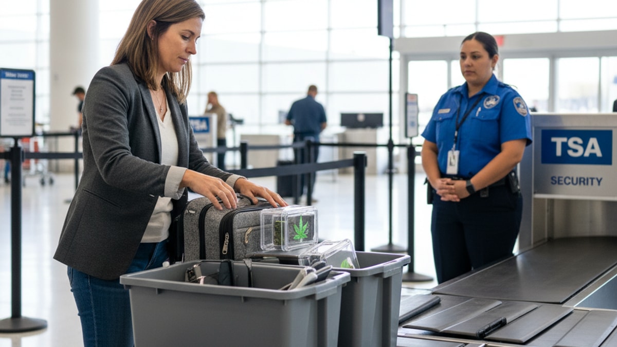 Bring Cannabis on a Plane? The Law & Reality Explained