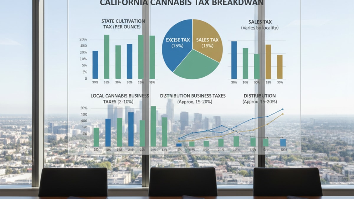 Cannabis Tax Breakdown — California's 2026 Fee Structure
