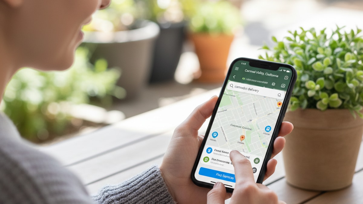 How to Find Weed Delivery in Carmel Valley — Fast & Licensed