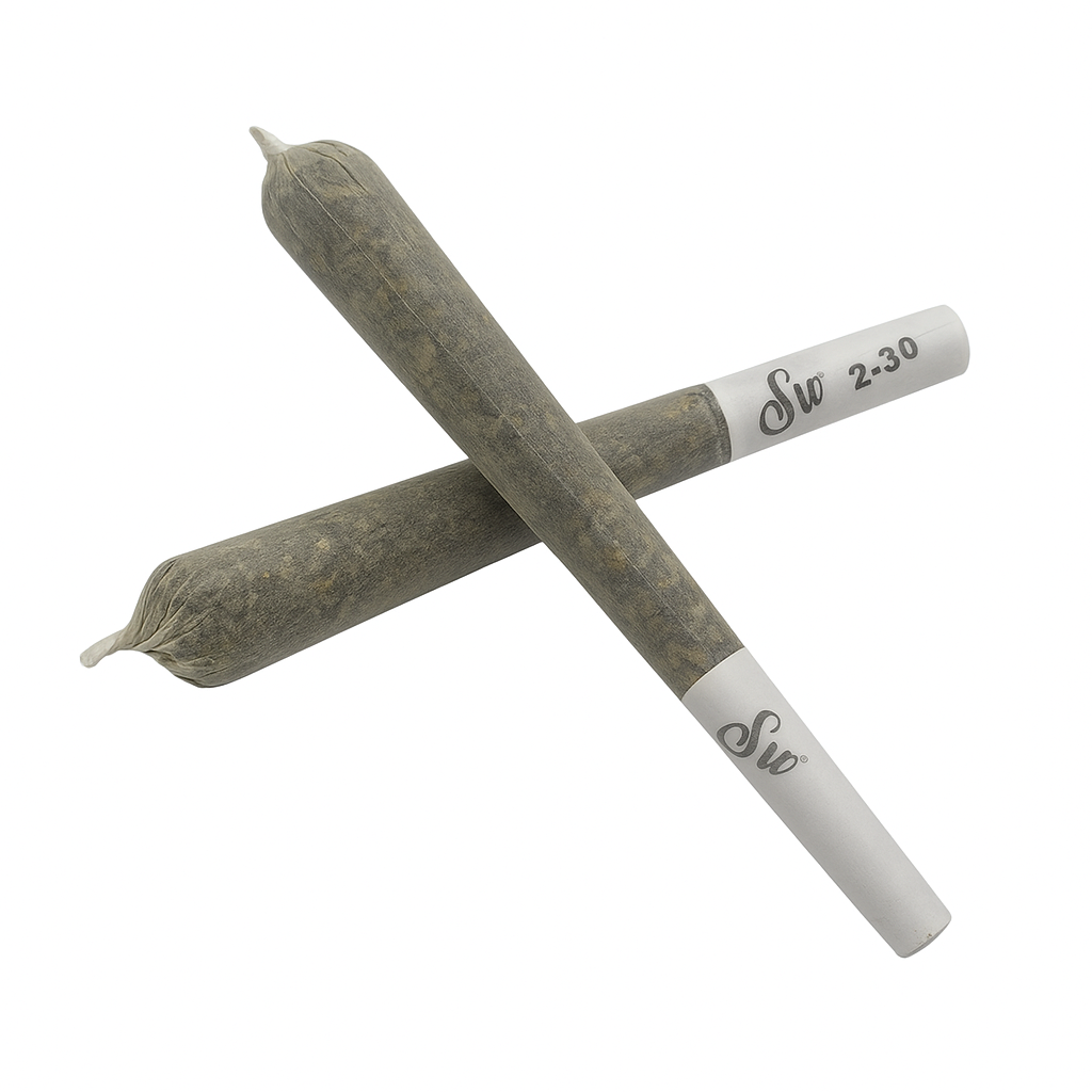 2 Pack House Prerolls — 2 x 1g Premium Flower Prerolls