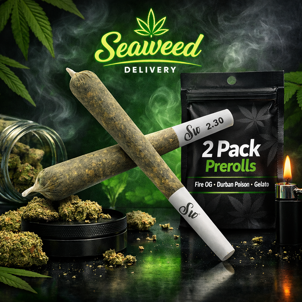 2 Pack House Prerolls — 2 x 1g Premium Flower Prerolls