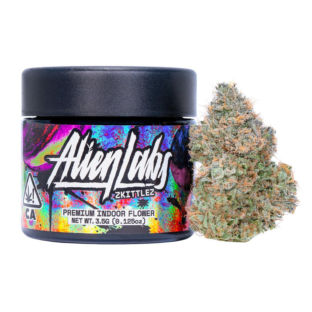 Alien Labs Exotic Zkittlez Weed Strain TopShelf, High THC Weed