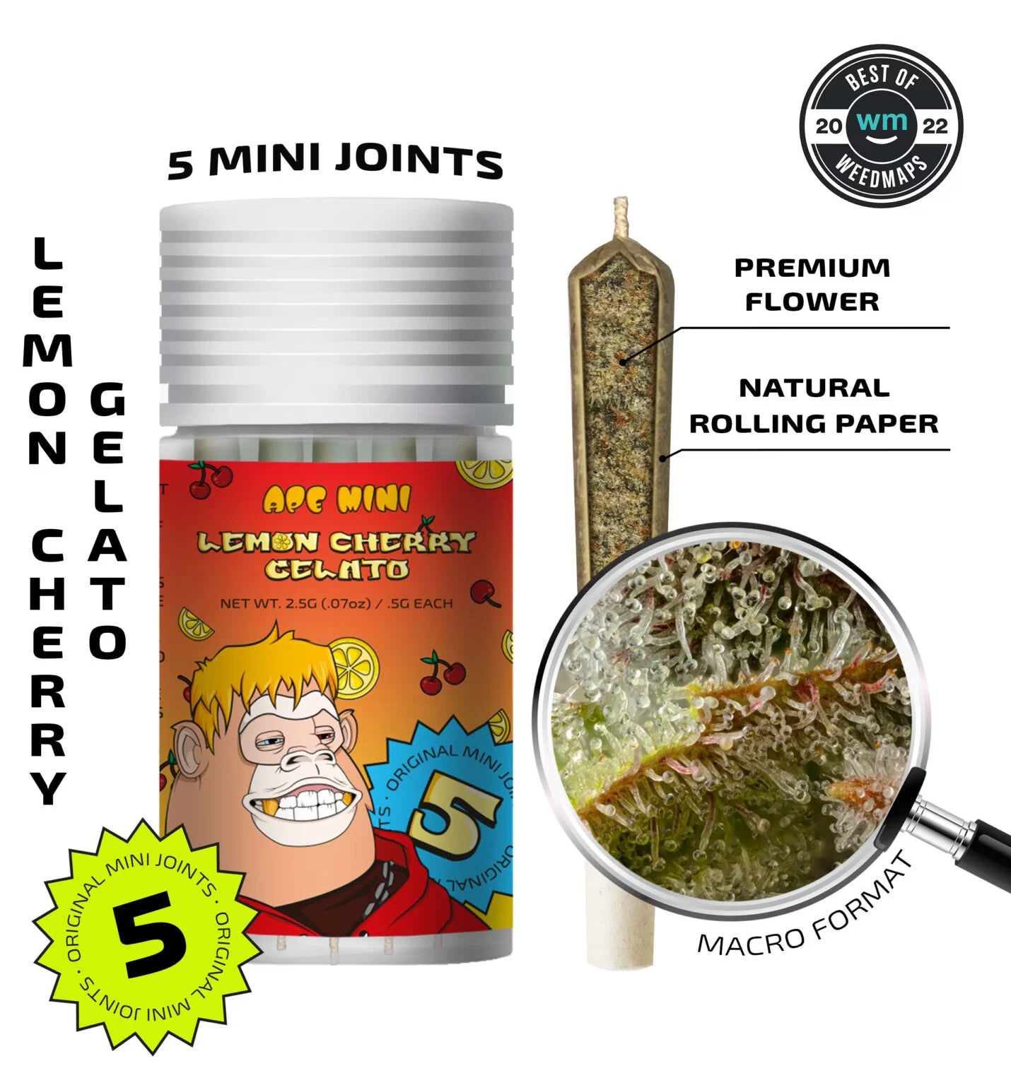 Ape 5-Pack Pre-Rolls