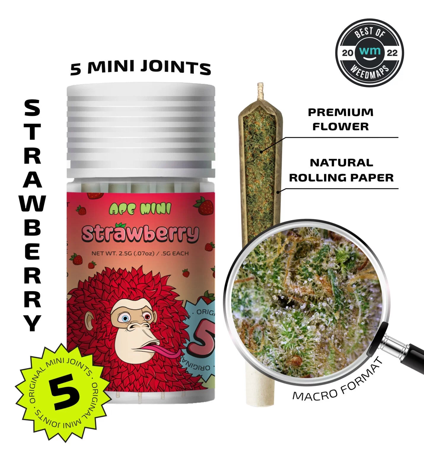 Ape 5-Pack Pre-Rolls