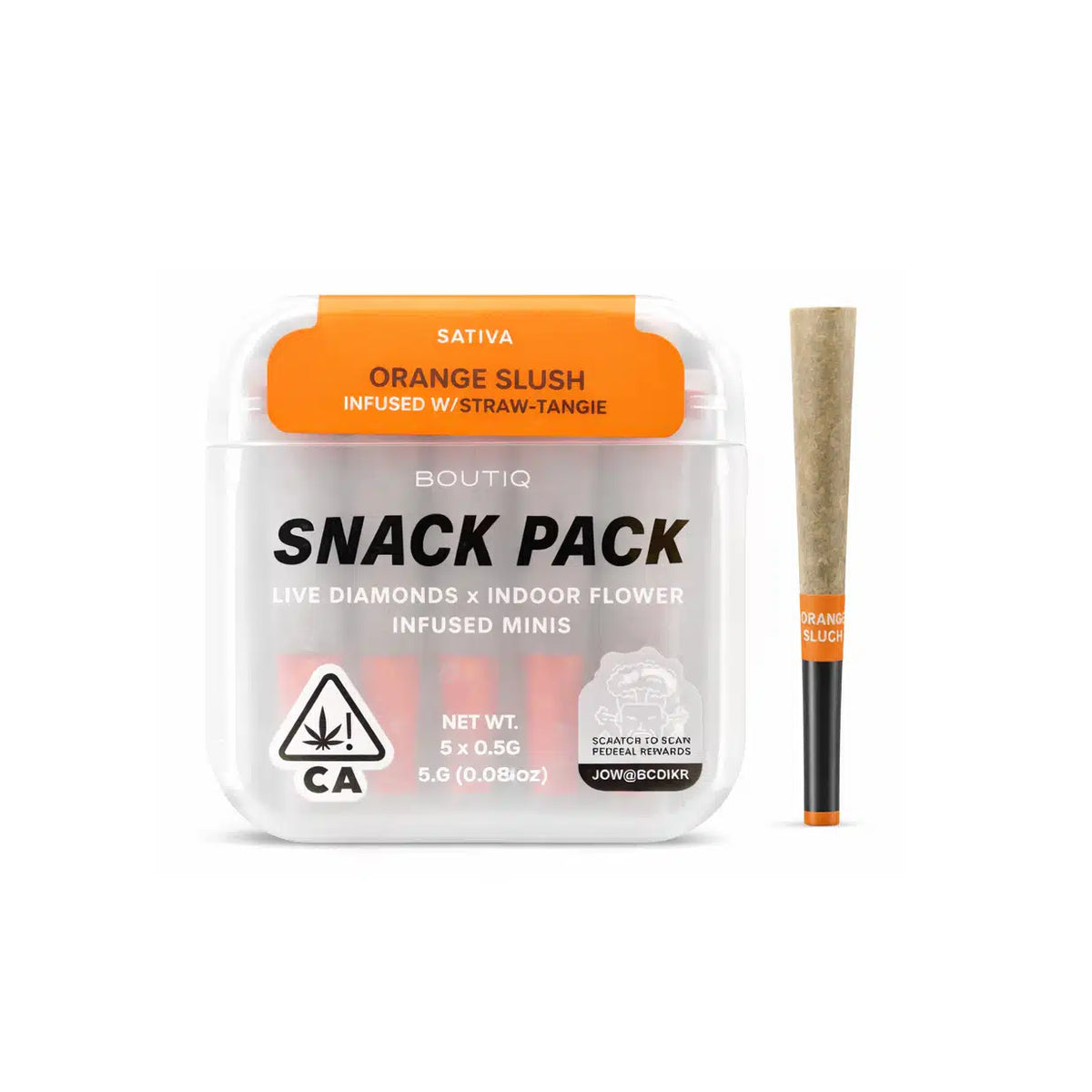 BOUTIQ Preroll 5-Pack Premium Flower (Tax Included)