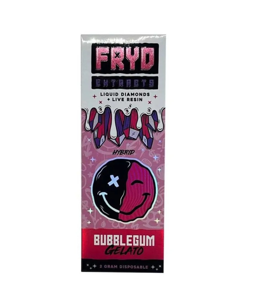 Bubblegum Gelato - Fryd Extract Live Resin 2G Disposable (Hybrid)