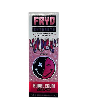 Bubblegum Gelato - Fryd Extract Live Resin 2G Disposable (Hybrid)