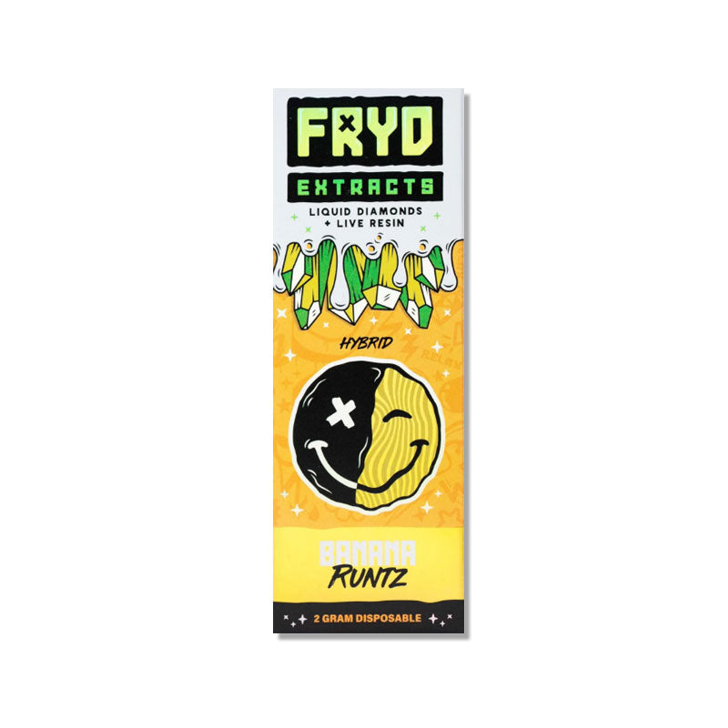 Banana Runtz - Fryd Extract Live Resin 2G Disposable (Hybrid)