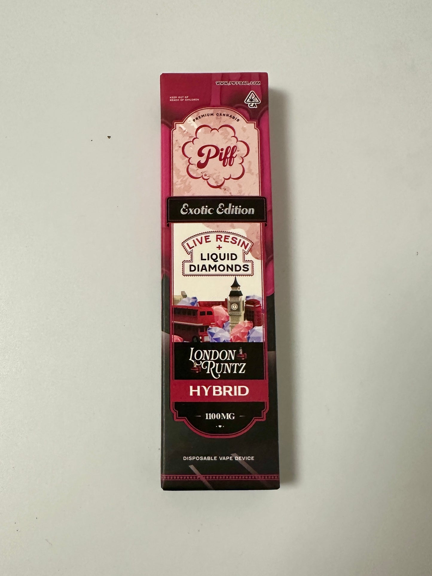 PIFF 1G Exotic Disposable