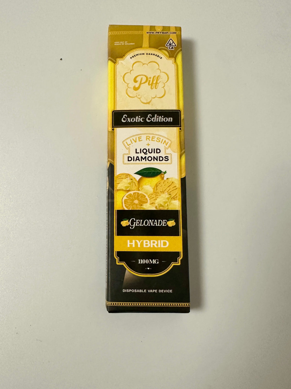 PIFF 1G Exotic Disposable | Live Resin x Liquid Diamonds THC Vape - SeaweedDelivery PIFF 1G Exotic Disposable | Live Resin x Liquid Diamonds THC Vape - SeaweedDelivery