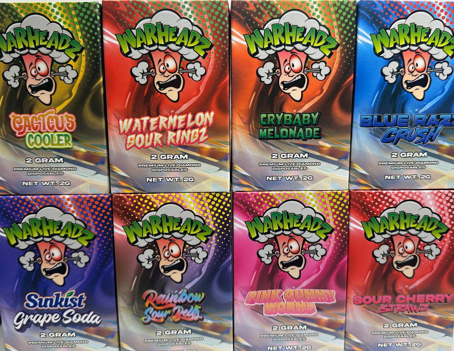 Warheads 2G Live Diamond Disposable