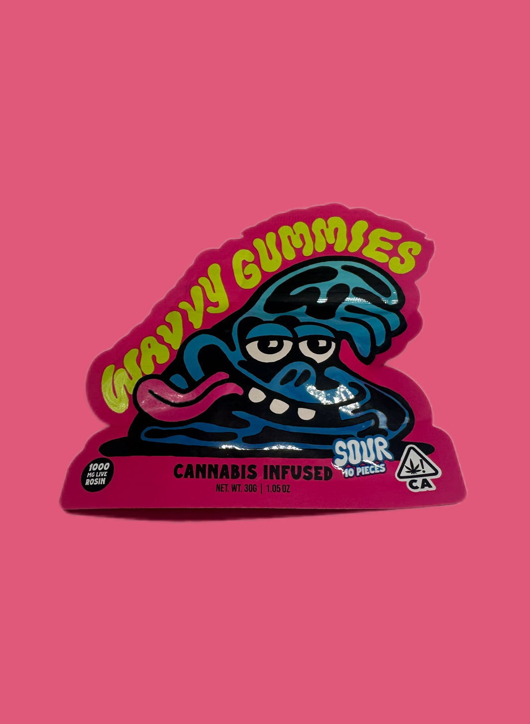 Wavvy Gummies - Strawberry x Donny Burger 1000mg