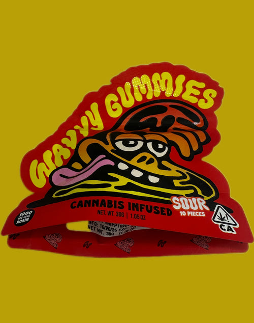 Wavvy Gummies - Fruit Punch x Papaya (Hybrid) 1000mg