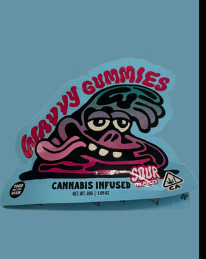 Wavvy Gummies –  Blueberry x Carnival (Hybrid) 1000mg