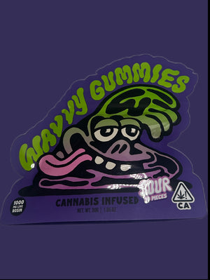 Wavvy Gummies –  Blueberry x Carnival 1000mg
